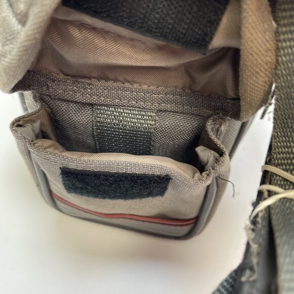 Vintage Optex Grey / Red Shoulder Carry Camera Bag Retro Photography - Picture 7 of 10